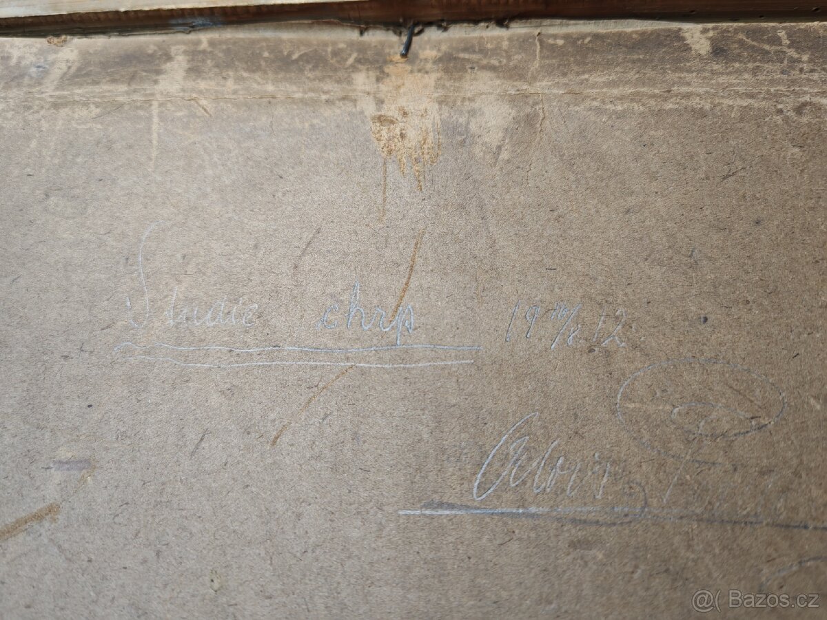 Starý obraz ak. malíř - 8