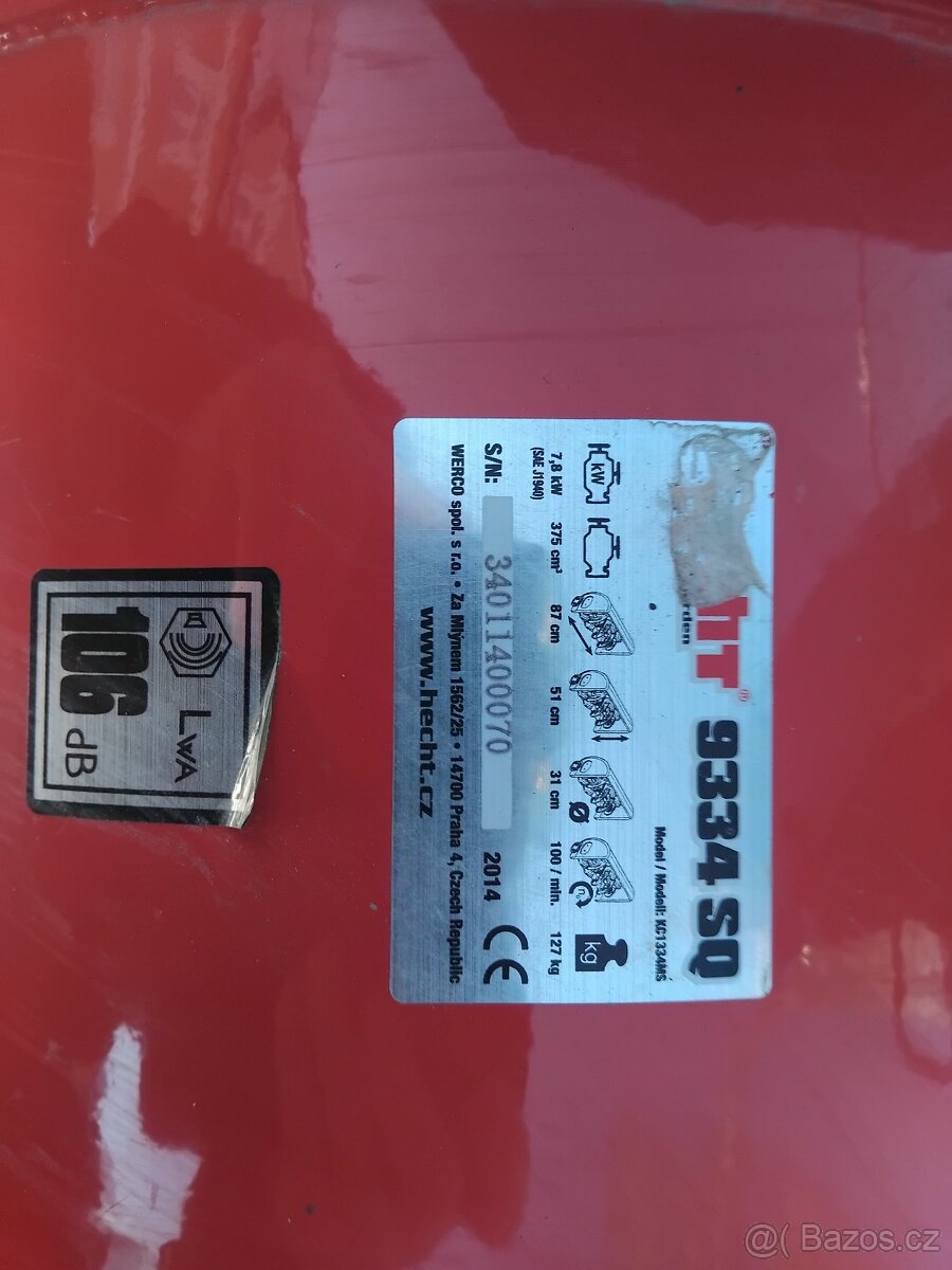 Sněžná fréza Hecht 9334 SQ - 8