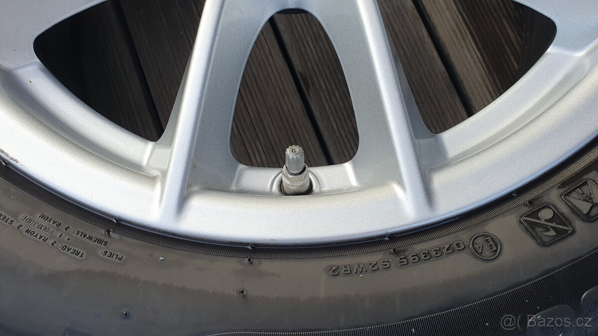 Orig. BMW - ALU kola 17 - disky+pneu - 8