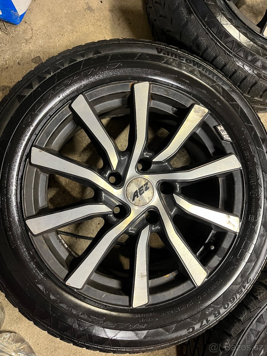 17” 5x120 zimní sada kola na Transporter - 8