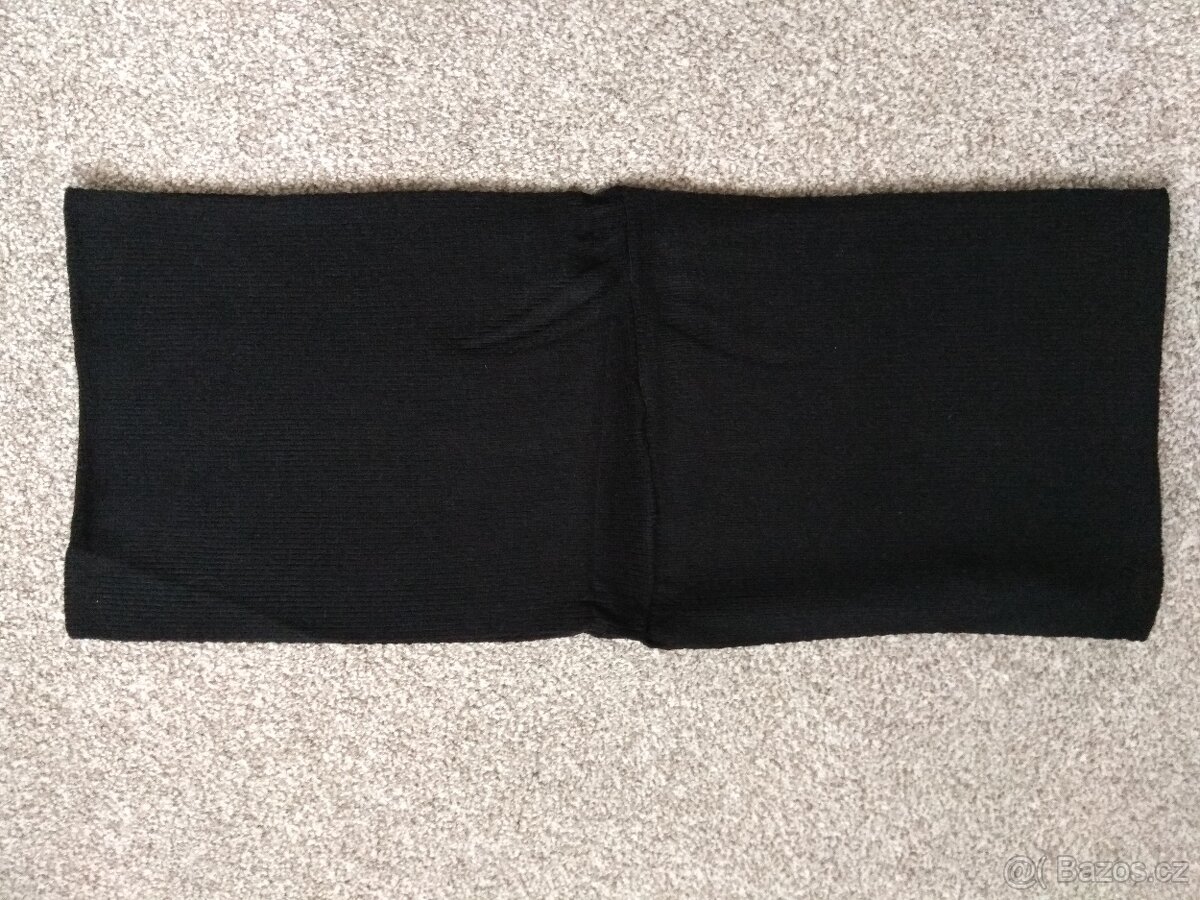 Nové unisex kruhové šály ALPINE PRO - černá, tmavě zelená - 8