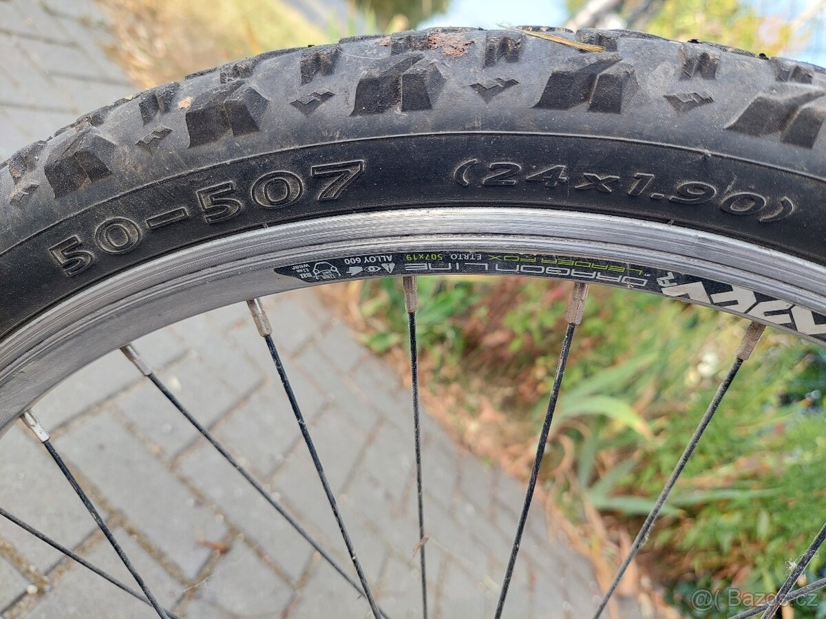 Prodám dětské kolo 24" - 8