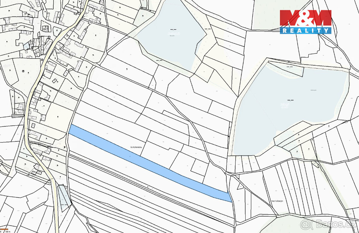 Prodej pole, 11369 m², Zbýšov - 8