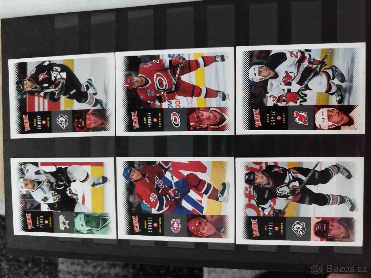 Hokejové kartičky Victory a MVP - 8