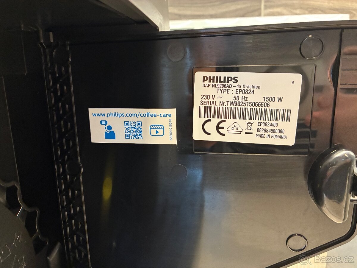 Automatická kávovar espressovač Philips - zánovní, 3 měsíce - 8