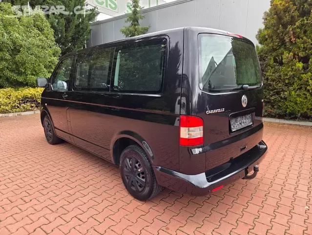 VW Caravelle 1.9TDI 77kW,1.maj.165tis.km,9.míst,tažné,servis - 8