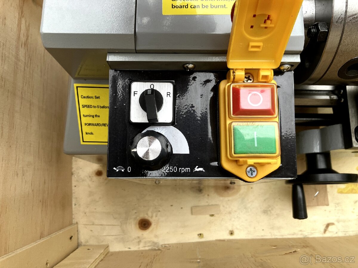 Soustruh na kov 550W, 230V, 350mm - 8