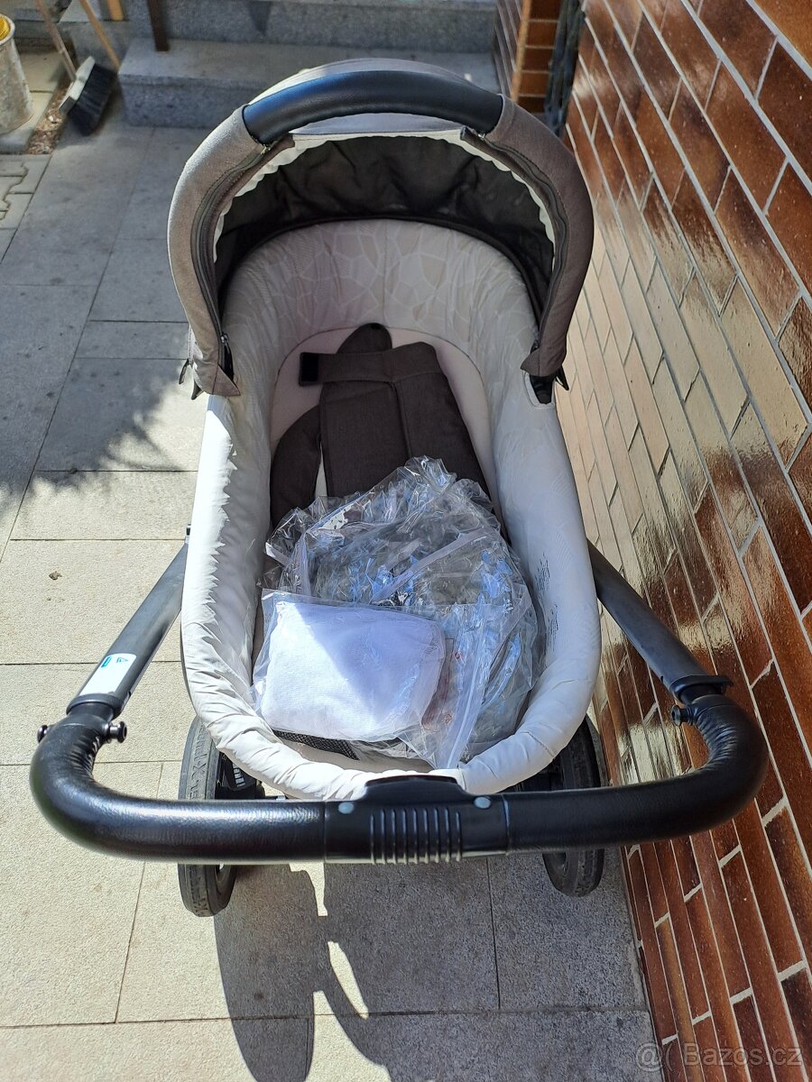 Kočárek X LANDER dvojkombinace 2v1 X STONE GREY - 8