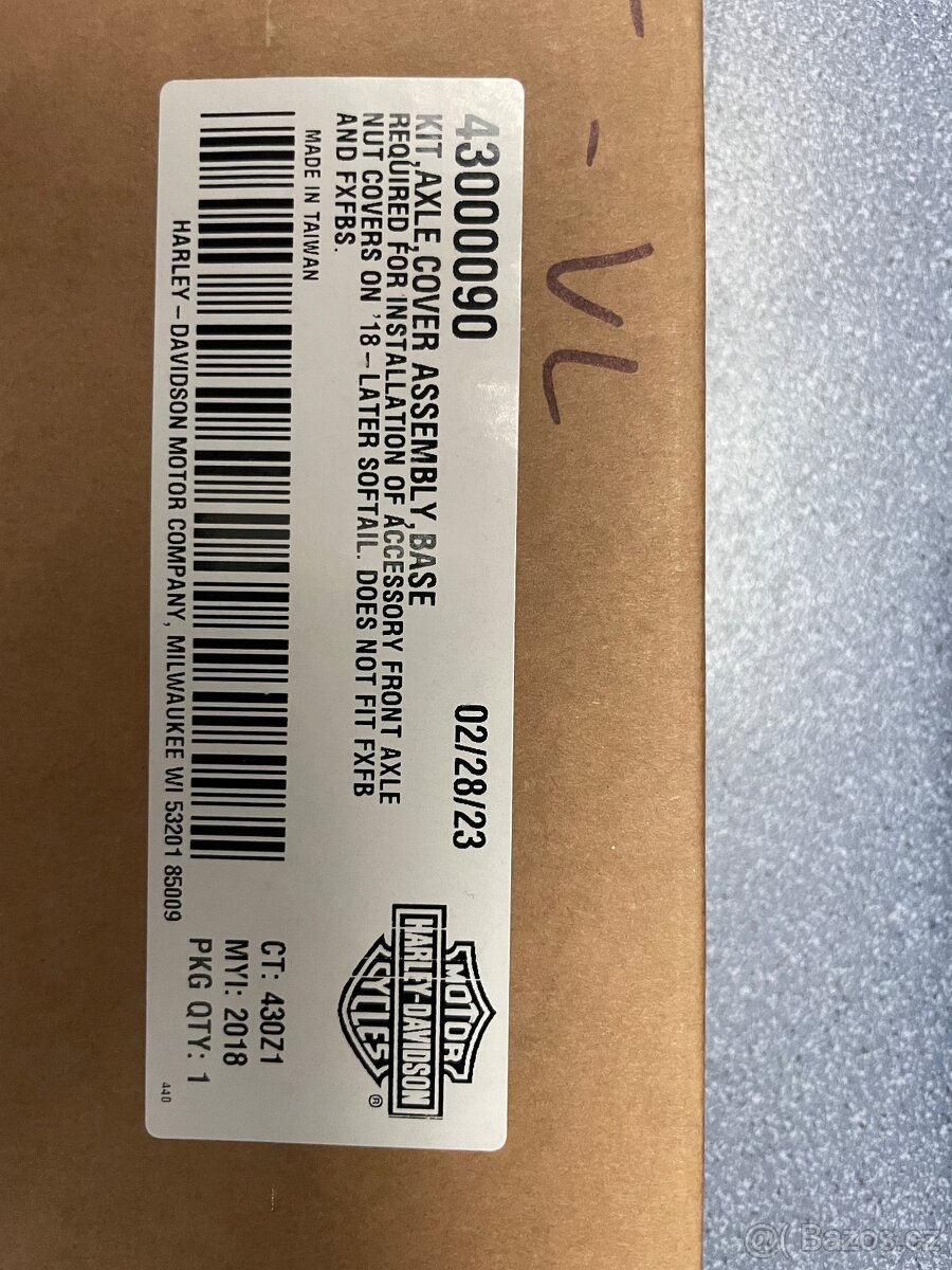 Harley Davidson doplňky náhradní díly softail M8 - 8