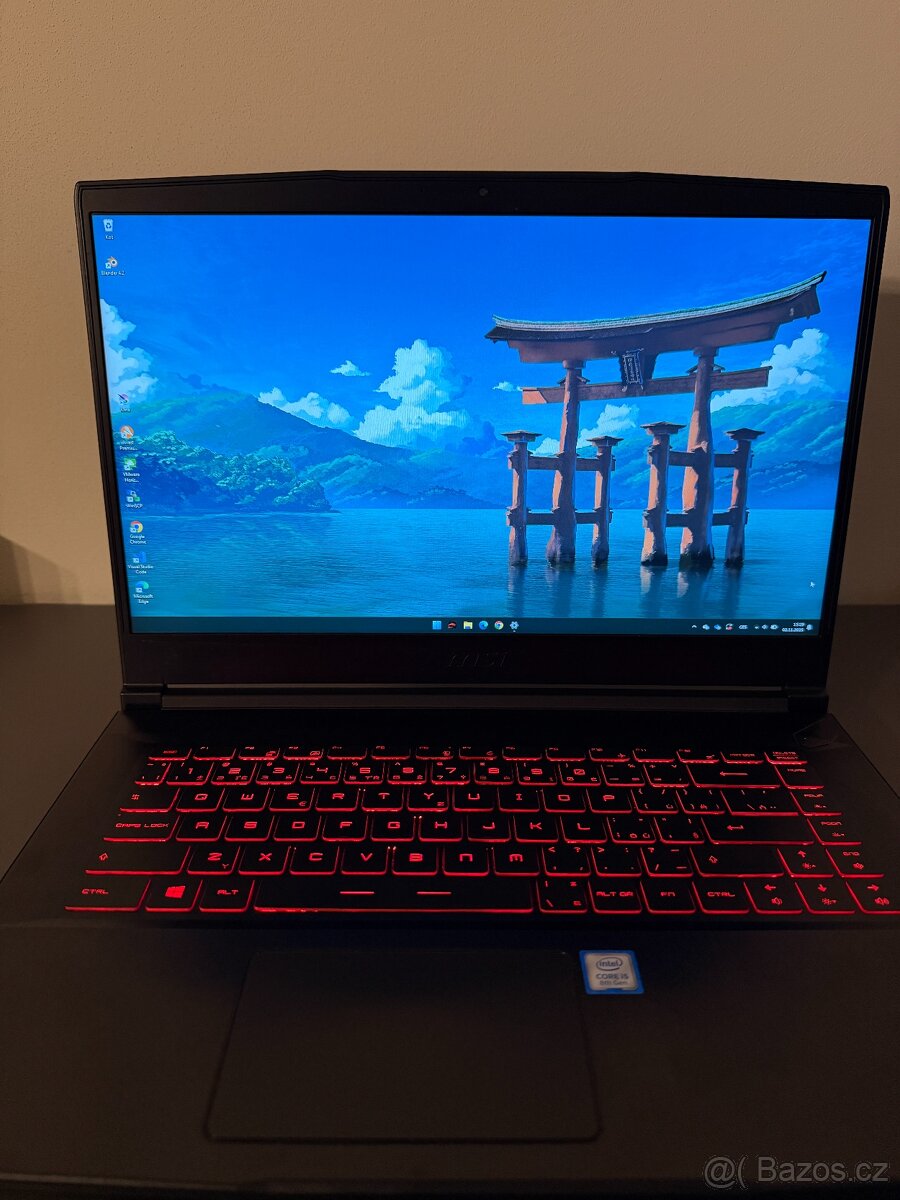 Herní notebook MSI GF63 8RC – s novou baterií a Windows 11 - 8