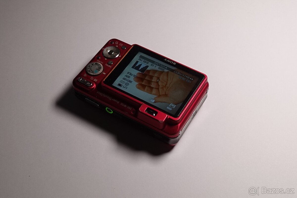 Sony CyberShot DSC-W150 červený - 8