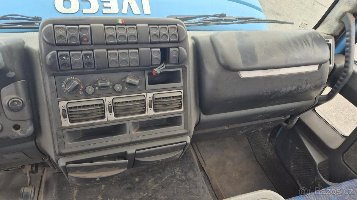 IVECO EUROCARGO ML 180 E28 EURO 3 valník + hydraulický jeřáb - 8