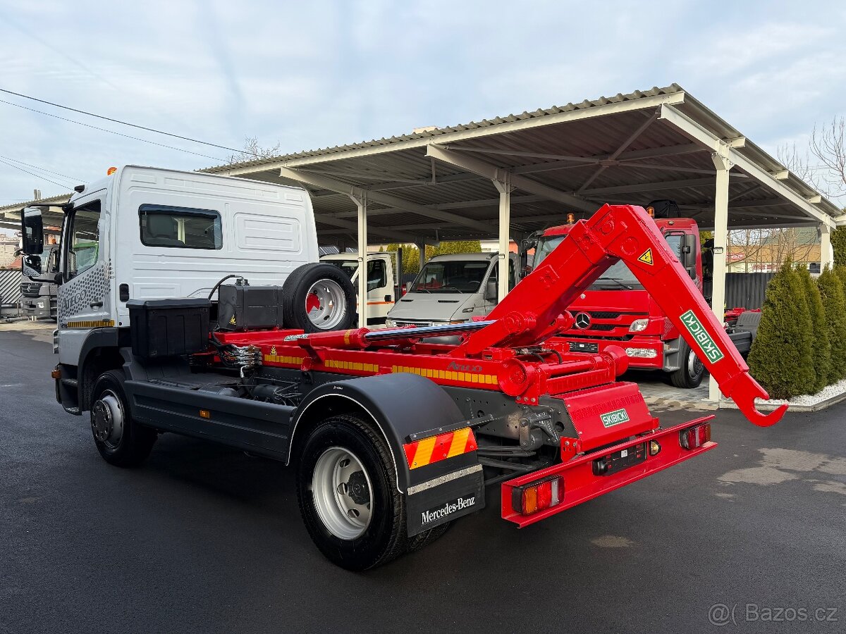 Mercedes Benz Atego 1218 hákový nosič kontejnerů - 8
