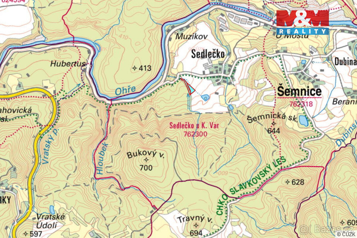 Prodej louky, 15115 m², Sedlečko - Šemnice - 8