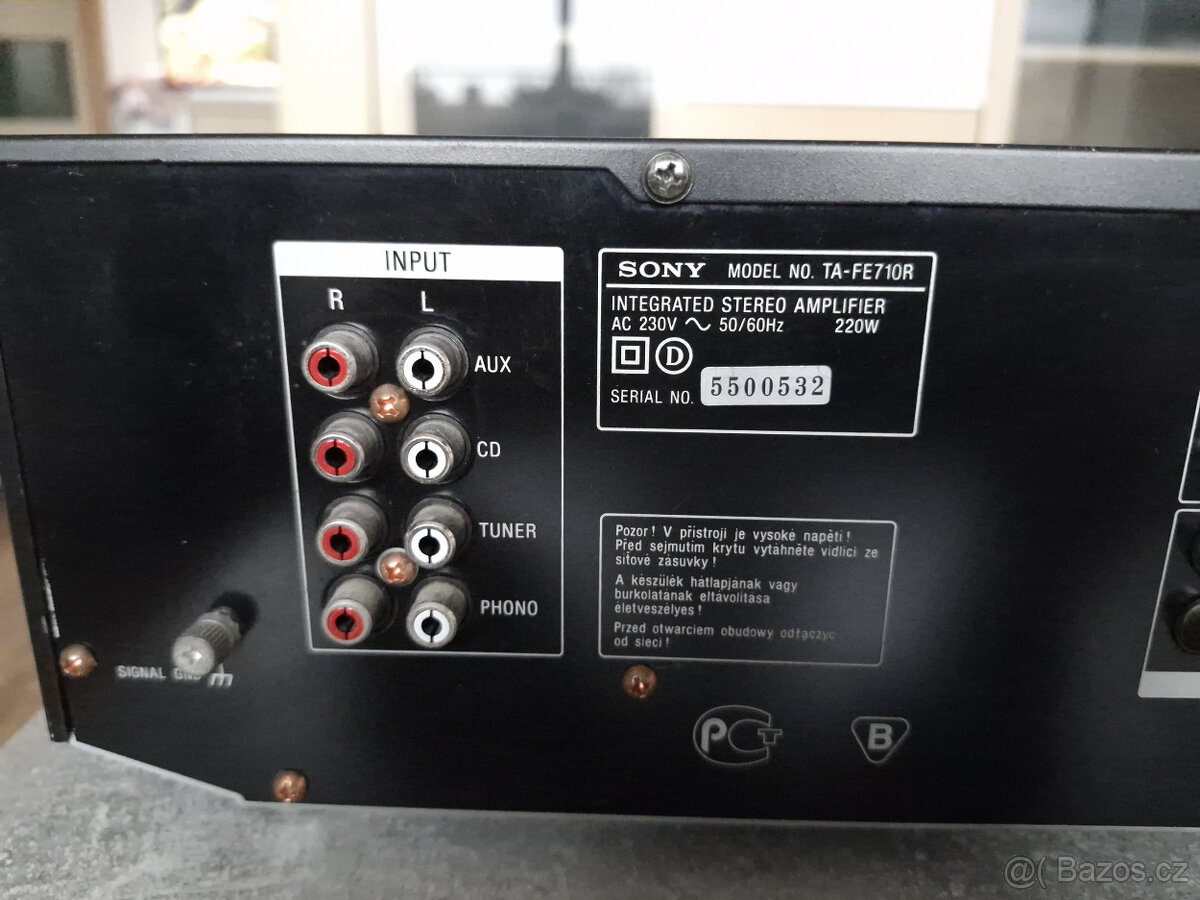 Zesilovač Sony TA-FE710R + DO - 8