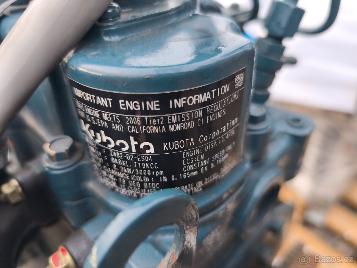 Kubota Z482 nový motor - 8