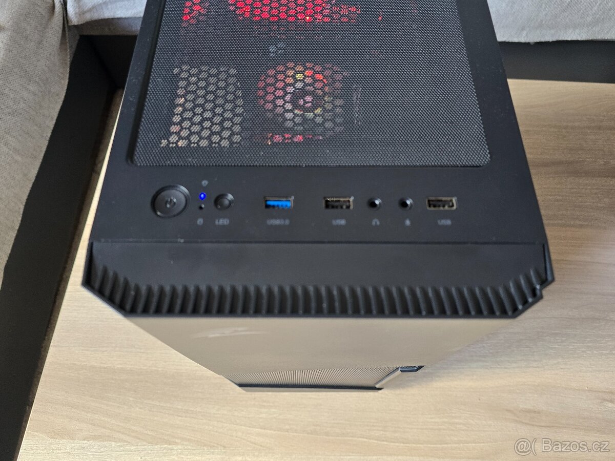 Nové herní PC Ryzen 7,16Gb ram, Grafika GTX 660, W11, RGB - 8