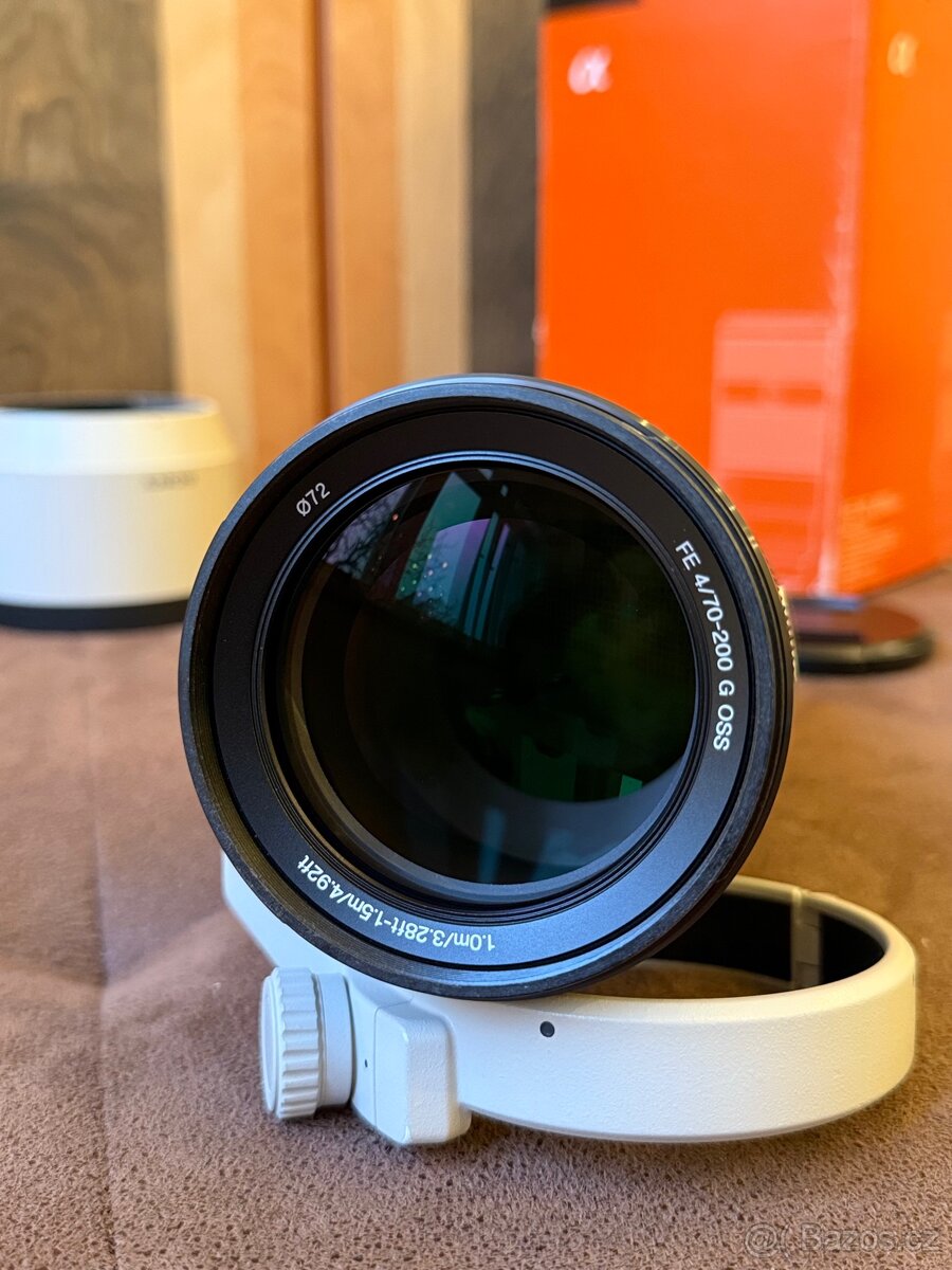 Sony 70-200 mm f/4 OSS zoom objektiv ve velmi dobrém stavu. - 8