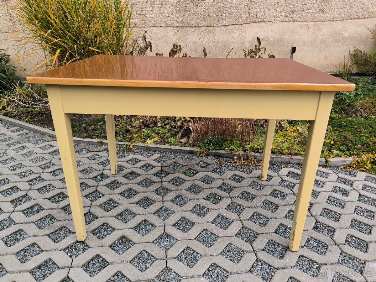 Retro kuchyňský stůl s umakartem - 50. léta - 8