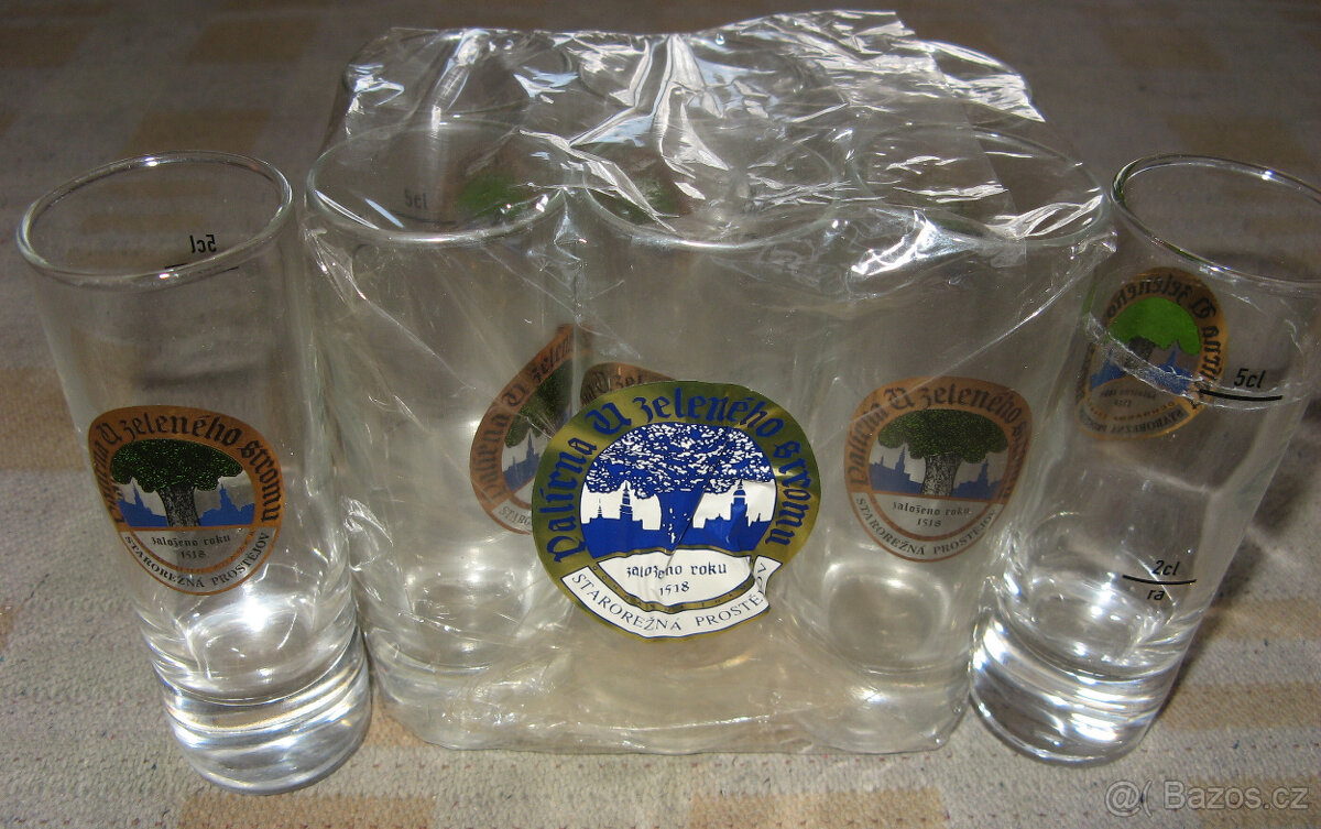 Skleničky štamprdle. - 8