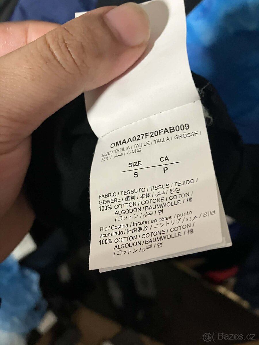 Vintage tričko off White monalisa - 8