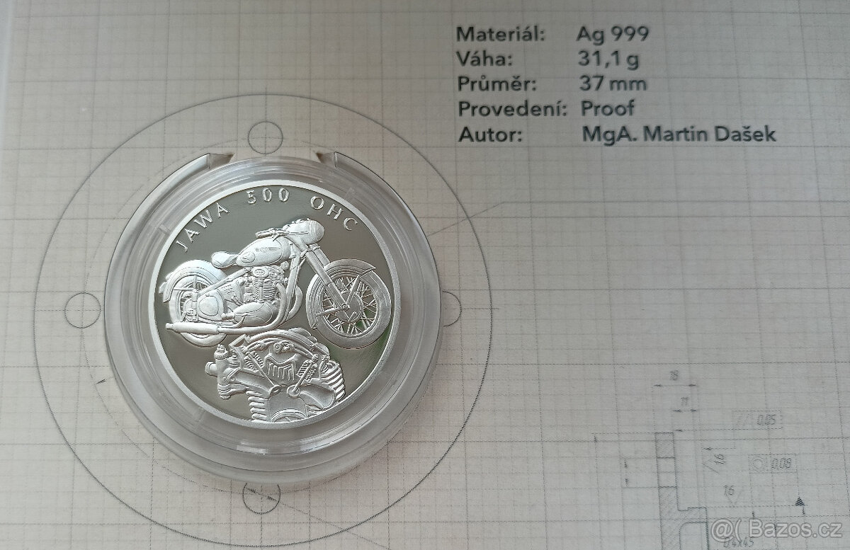 Sada 4 mincí ze série Na kolech 2023 - 8