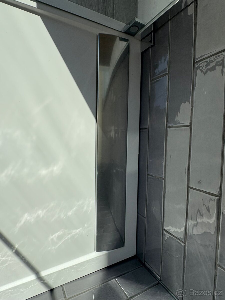 Sprchový kout + vanička 80x80cm Ronal(Sanswiss) - 8