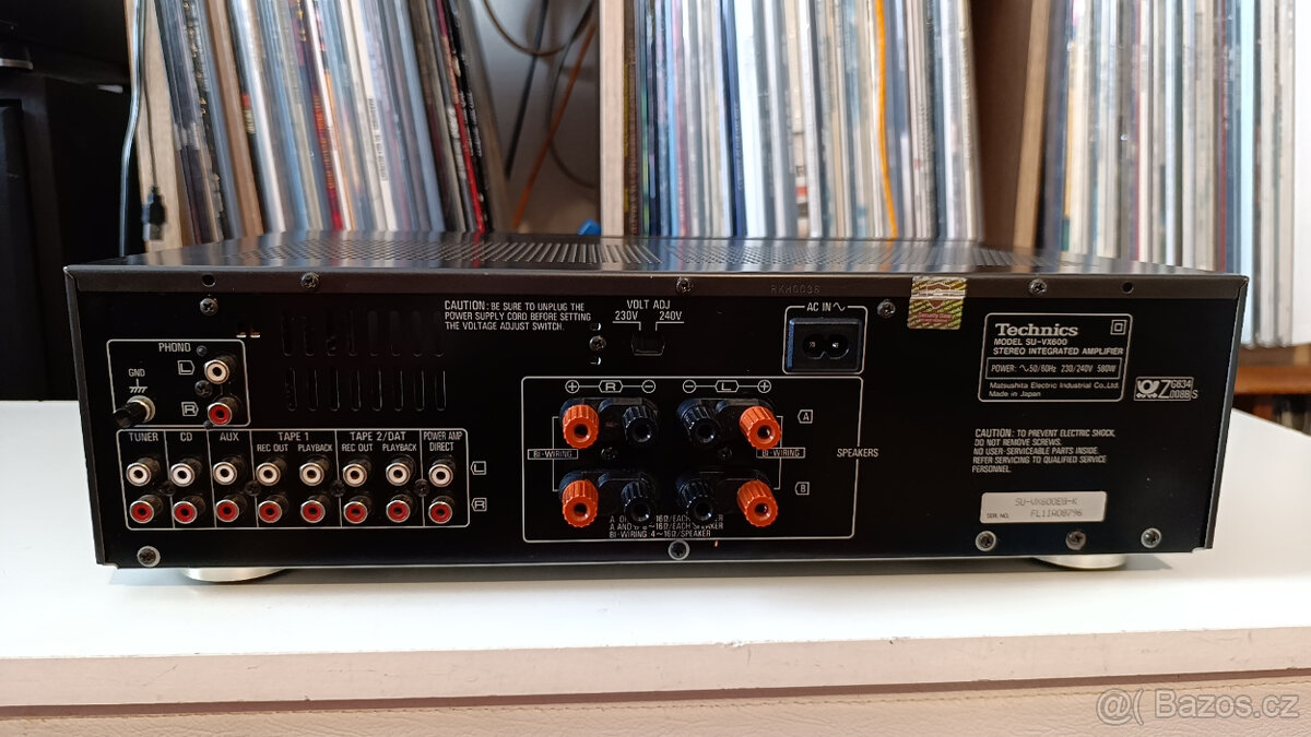 TECHNICS SU-VX600 Stereo Integrated Amplifier / Class AA - 8