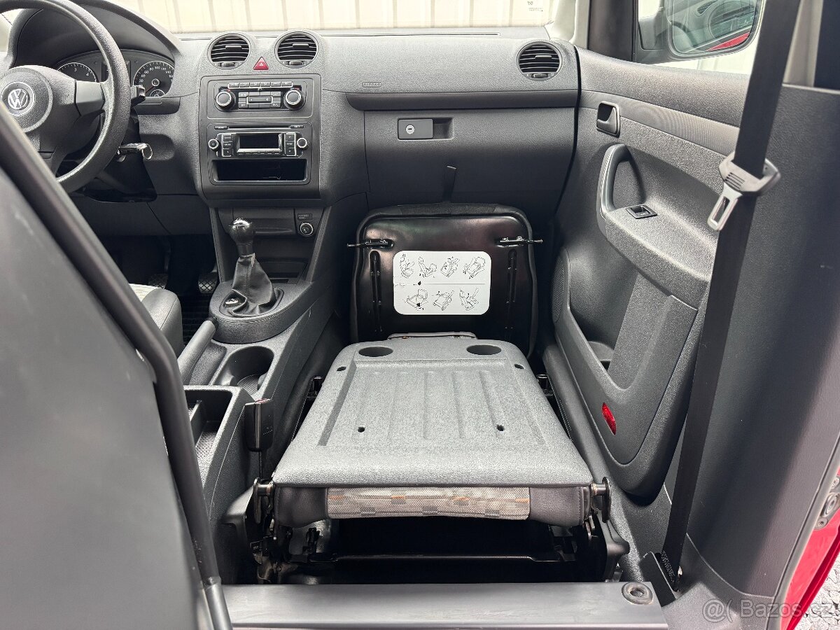 Volkswagen Caddy 1,6 TDI,75kW,2.maj.,původ ČR - 8