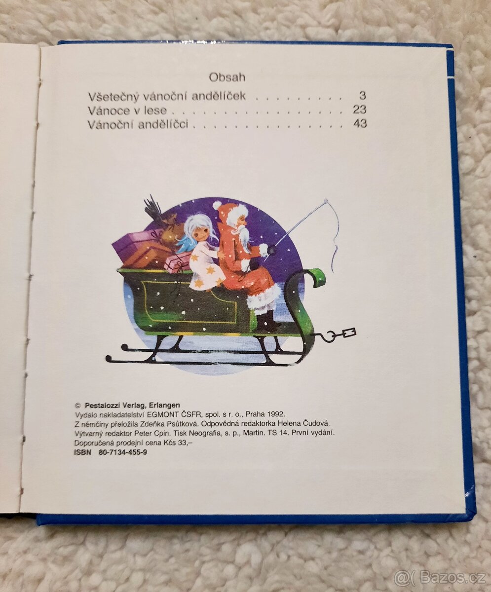 Všetečný vánoční andělíček , 1.vydání - 8