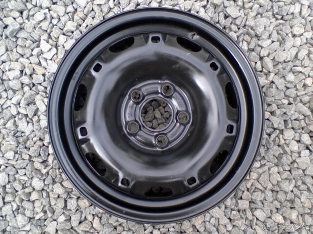 14 plechové disky Škoda Fabia I,II,III,Roomster,VW Polo - 8