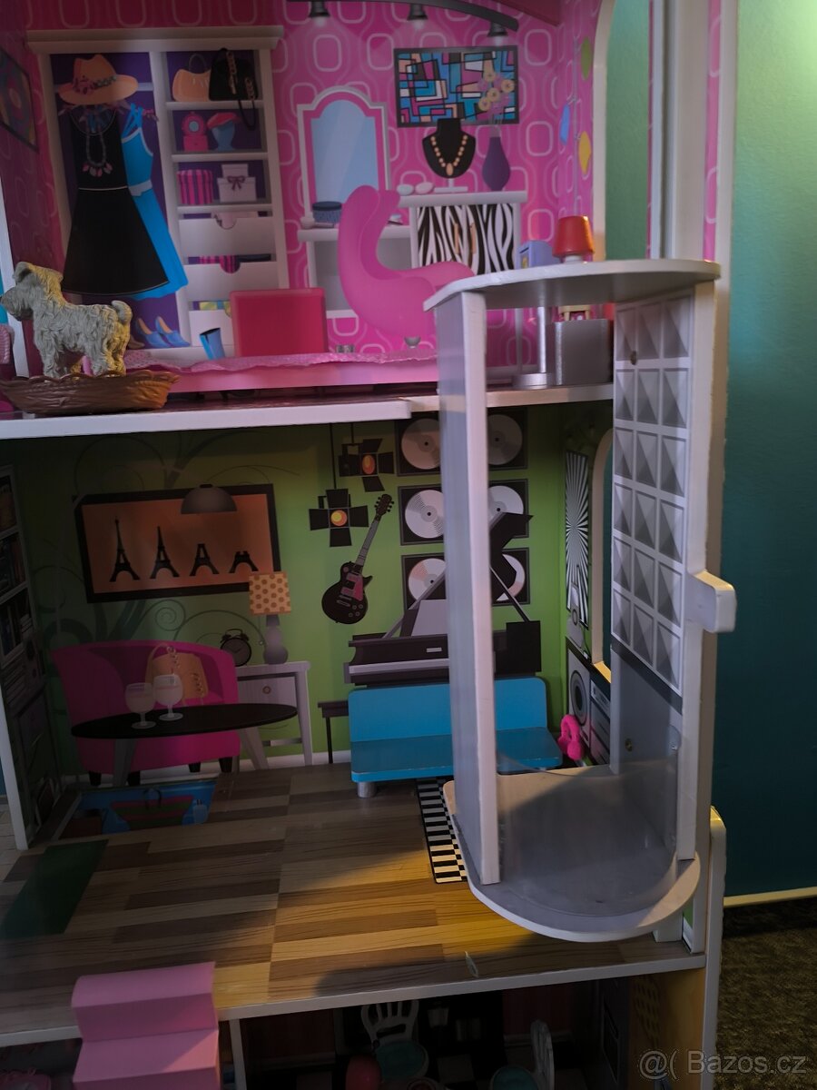 Domeček pro Barbie s výbavou - 8