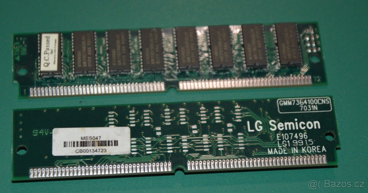 Základní deska Socket 7 + CPU Pentium MMX⭐ - 8