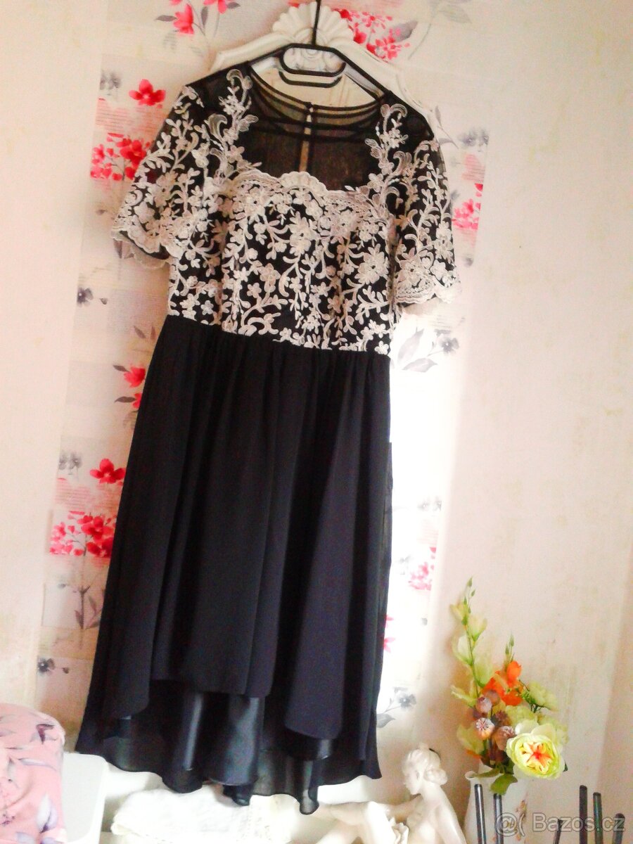 Krásné společenské šaty 40/42 - 8