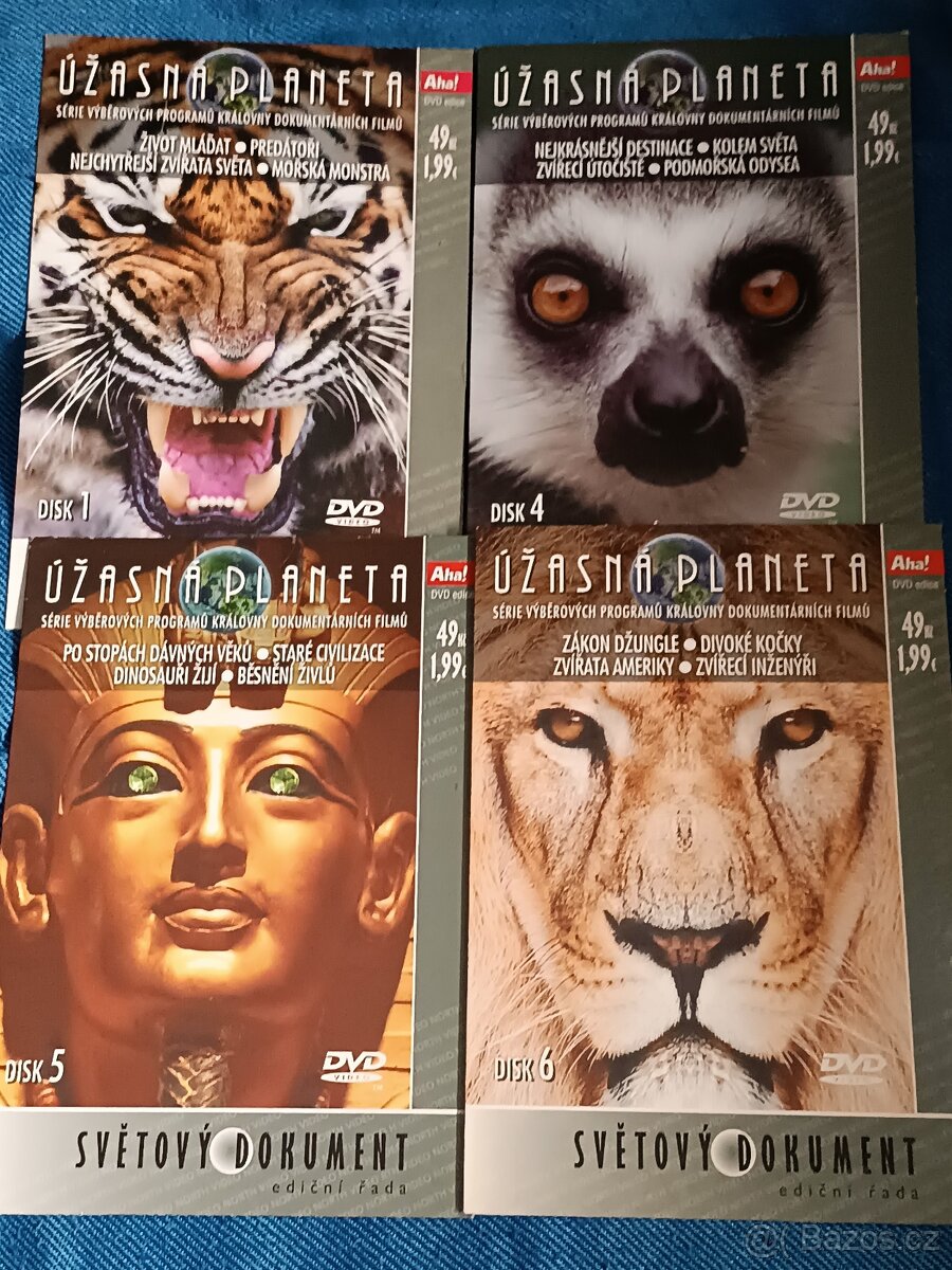 DVD - filmy ,příroda,zvířata atd... - 8