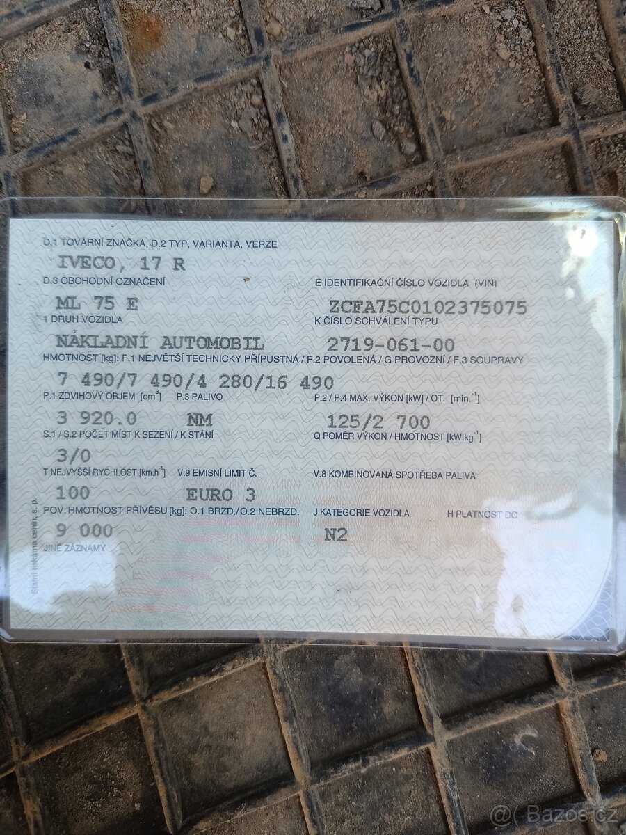 Prodám Iveco eurocargo ml 75 e 17 r - 8