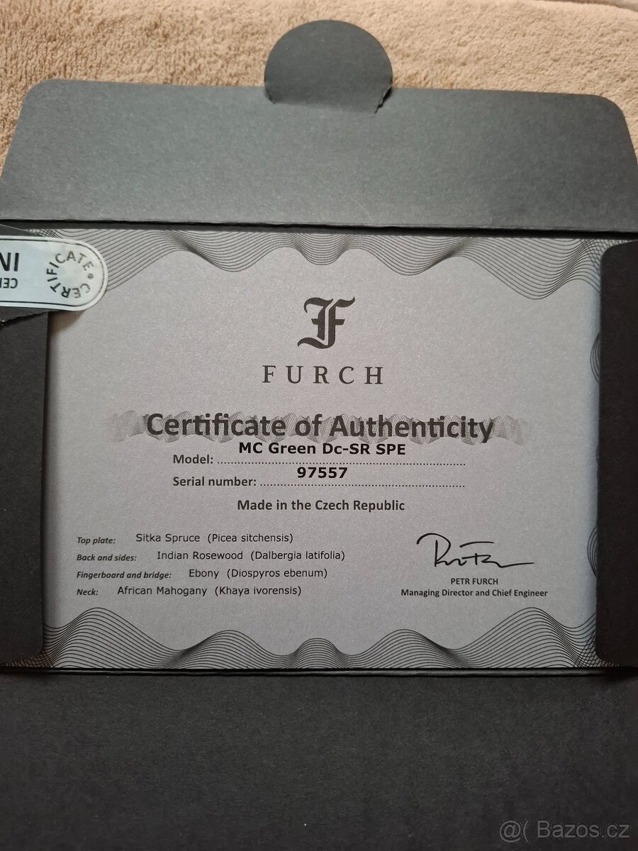 kytara Furch - 8