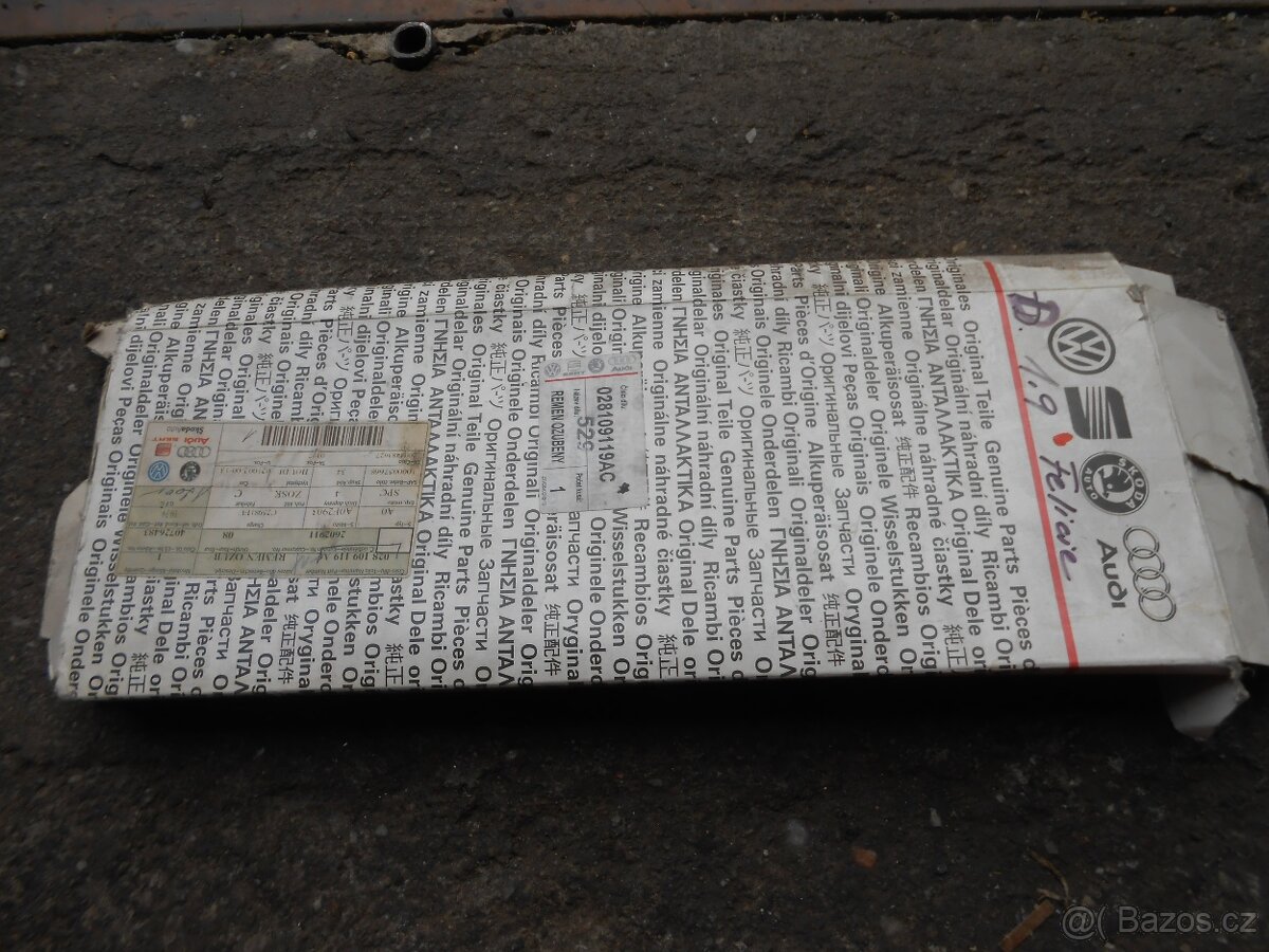 Škoda Felicia 1.9D NOVÉ díly filtry axiál těsnění ložisko - 8