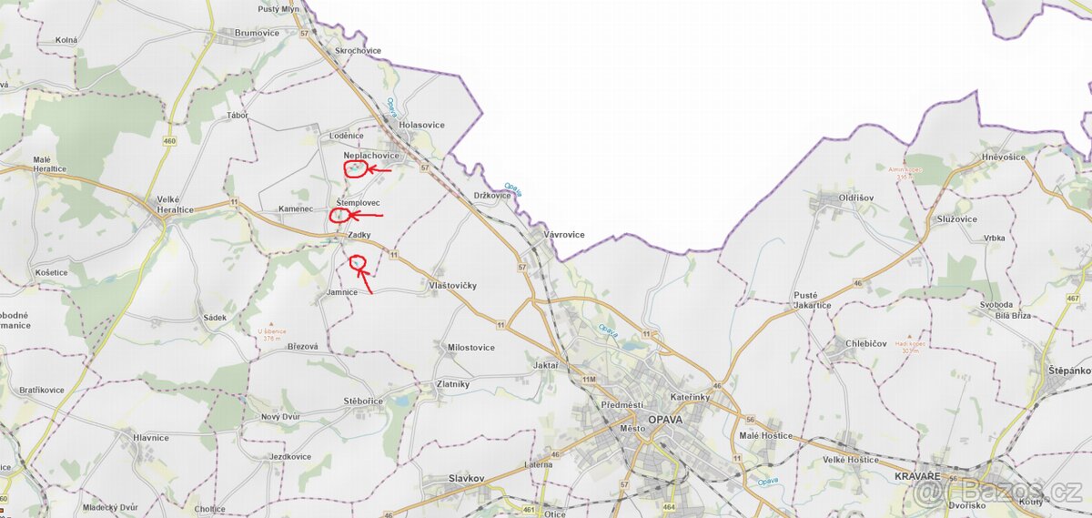 Prodám pozemky v katastrálním území Neplachovice - 8