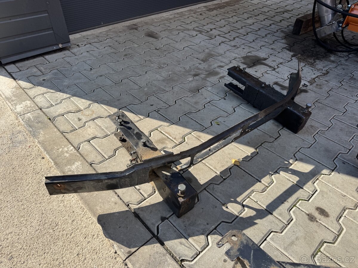 Rychloupínací adapter nosič deska radlice Gaz Gazelle Iveco - 8