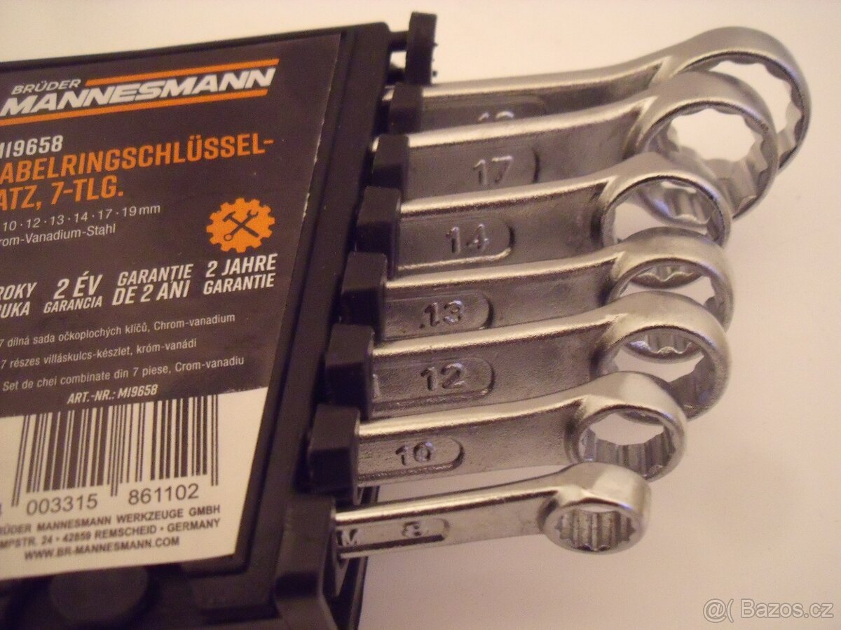 2 sady očkové klíče montážní - 8