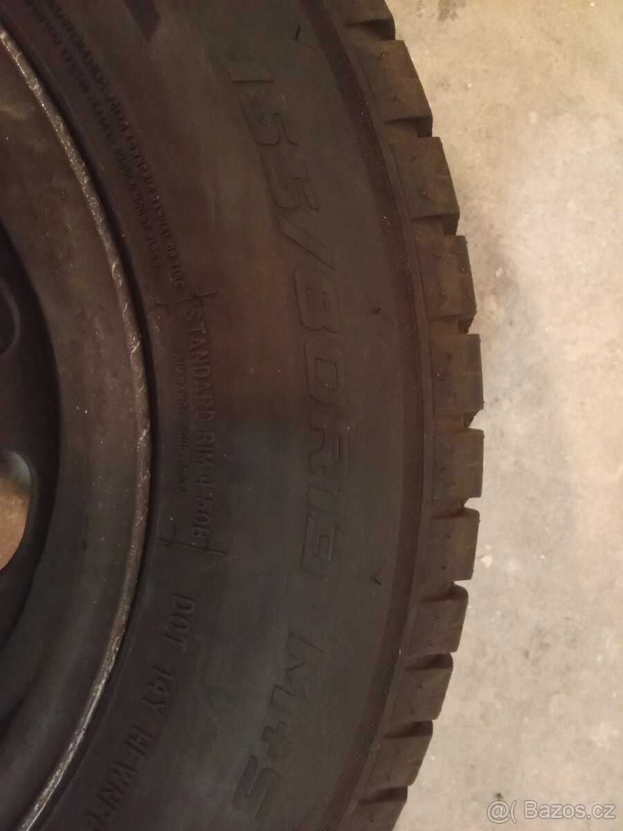 Zimní pneu 155 / 80 R 13 - 8