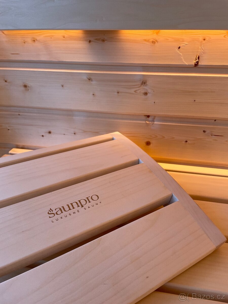 Venkovní Fínska sauna MEGA - 8