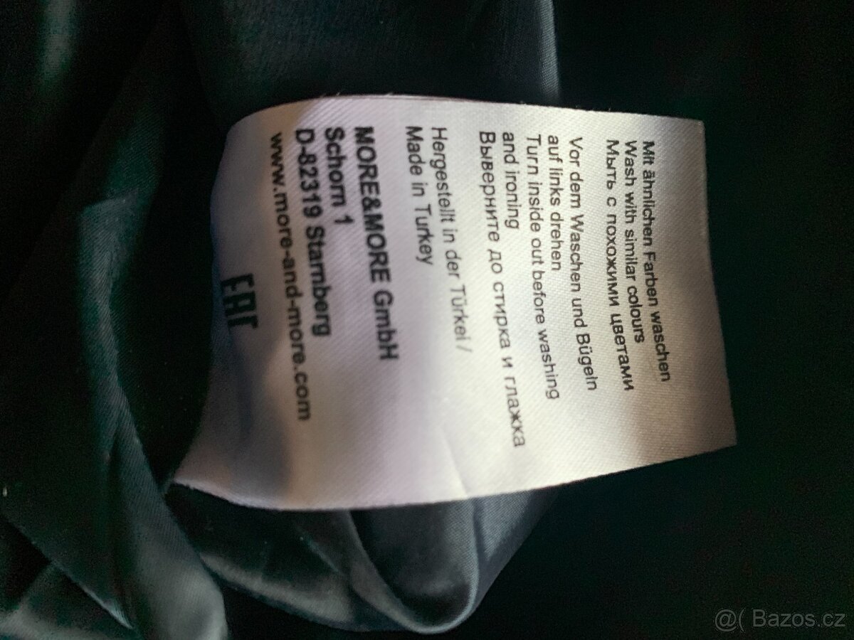 tm. modrá sukně zn. More&More - vel. S - nová - 8