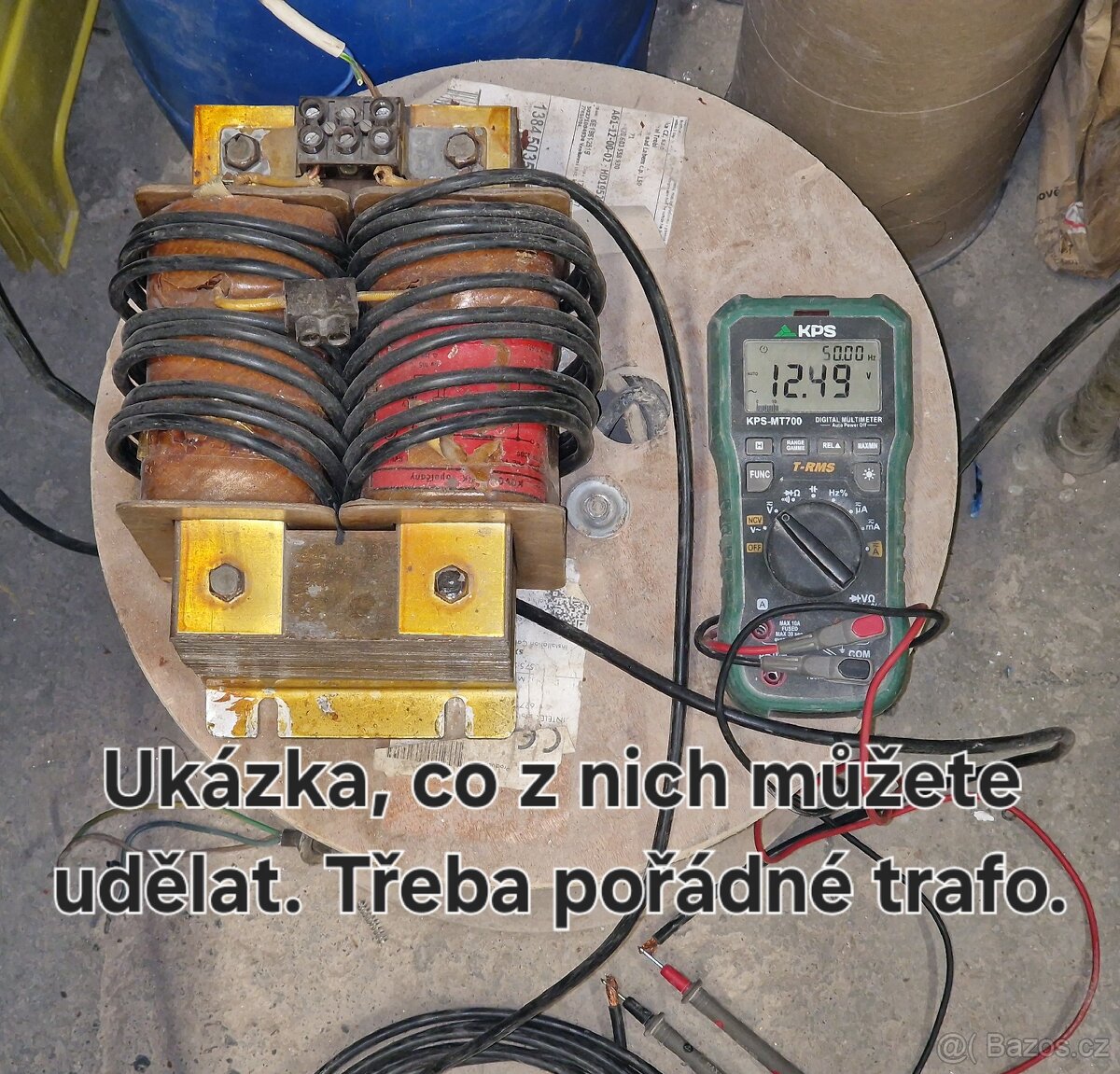 Tlumivka předřadník 2kW pro výbojky. Horní Lánov, VR, TU. - 8