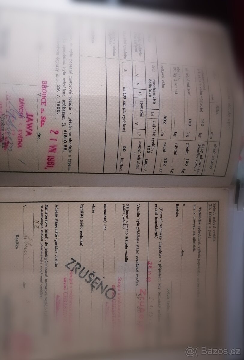 Jawa 250/353 rok 1961 - 8