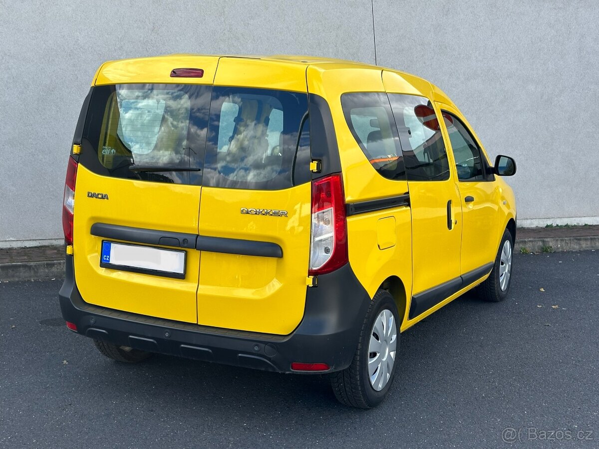 Dokker 1,5dci,108tiskm,1.majitel.Čr,odpočet dph,park senzory - 8