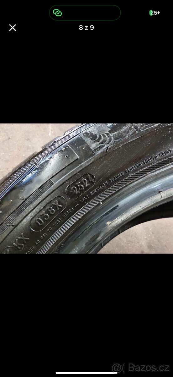 Prodám 215/60r17c Michelin Agilis letní dneu 8,5mm - 8