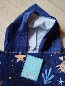 Dětské pončo 55x110 cm-Kosmonaut / Mořský svět N.O.V.É. - 8