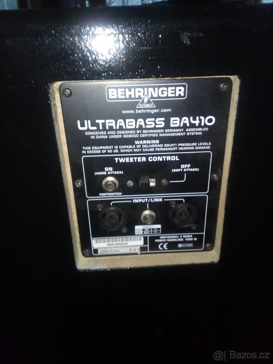 Bass aparát BEHRINGER ULTRABASS BX4500H - 8